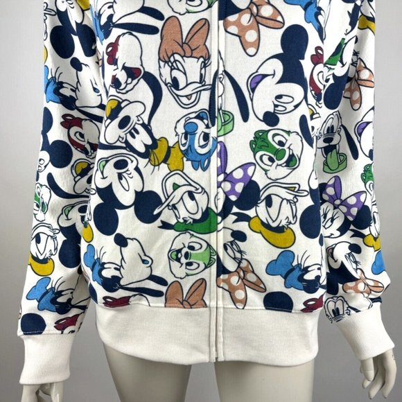 Tokyo Disney Resort 2022 Hoodie Unisex M NWT Mickey & Friends Full‎ Zip Jacket - Picture 7 of 14